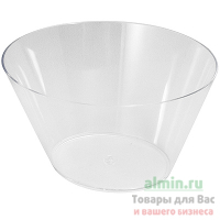 Форма фуршетная 460мл ДхШхВ 130х110х70 мм ОВАЛ PS ПРОЗРАЧНЫЙ DUNI 1/30/120