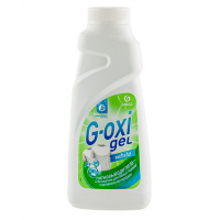 Пятновыводитель жидкий 500 мл G-OXI отбеливатель с активным кислородом, для белого белья гель "Grass"