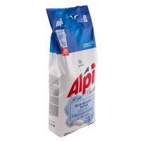 Порошок стиральный автомат 10 кг WHITE для белого белья в п/п "ALPI"