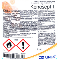 Средство дезинфицирующее 5л кожный антисептик KENOSEPT L канистра CID LINES 1/4