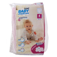 Подгузники -трусики 43 шт IURE BABY PLAY&CARE 9-14кг "NN"