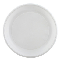 Тарелка одноразовая d220 мм 50 шт мелкая БЕЛАЯ PP "NN" Тарелка одноразовая d220 мм 50 шт мелкая БЕЛАЯ PP "NN"