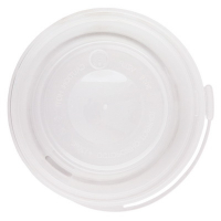 Крышка для стакана d90 мм 50 шт многофункциональная ПРОЗРАЧНАЯ PP "POKROV PLAST" 188847