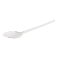 Ложка столовая h165 мм 100 шт БЕЛАЯ PS "СМП"