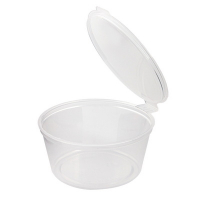 Соусник 50 мл 80 шт круглый с неразъемной крышкой ПРОЗРАЧНЫЙ PP "DP", 80 шт./упак Соусник 50 мл 80 шт круглый с неразъемной крышкой ПРОЗРАЧНЫЙ PP "DP", 80 шт./упак