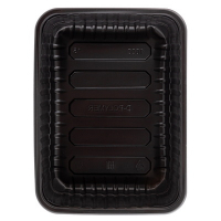 Контейнер 179х132 мм 1000 мл без крышки прямоугольный ЧЕРНЫЙ PP без крышки "DP" Контейнер 179х132 мм 1000 мл без крышки прямоугольный ЧЕРНЫЙ PP без крышки "DP"