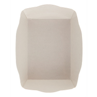 Упаковка 400мл ДхШхВ 145х95х45мм 50шт OPSALAD с прозрачной крышкой КРАФТ "OSQ"