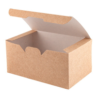 Упаковка универсальная ДхШхВ 150х91х70мм 25шт FAST FOOD BOX L для 6-9 наггетсов КРАФТ "OSQ" Упаковка универсальная ДхШхВ 150х91х70мм 25шт FAST FOOD BOX L для 6-9 наггетсов КРАФТ "OSQ"