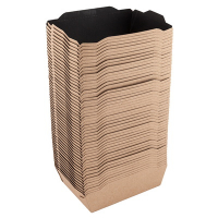 Упаковка 500шт ДхШхВ 160х120х45мм 50шт OPSALAD с прозрачной крышкой КРАФТ черное дно "OSQ" Упаковка 500шт ДхШхВ 160х120х45мм 50шт OPSALAD с прозрачной крышкой КРАФТ черное дно "OSQ"