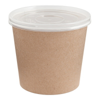 Контейнер бумажный с крышкой h85 d100 мм 400 мл 30 шт для горячего, холодного круглый БЕЛЫЙ "OSQ" Контейнер бумажный с крышкой h85 d100 мм 400 мл 30 шт для горячего, холодного круглый БЕЛЫЙ "OSQ"