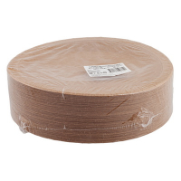 Тарелка картонная d230 мм 100 шт неламинированная с бортом КРАФТ "NN"