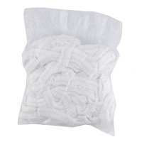 Шапочка одноразовая 100 шт ШАРЛОТТА БЕЛАЯ СПАНБОНД "NN"