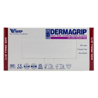 Перчатки одноразовые 50 шт DERMAGRIP HIGH RISK S неопудренные СИНИЕ ЛАТЕКС коробка "NN"
