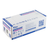 Перчатки одноразовые 50 шт DERMAGRIP HIGH RISK М неопудренные СИНИЕ ЛАТЕКС коробка "NN"