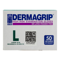 Перчатки одноразовые 50 шт DERMAGRIP HIGH RISK L неопудренные СИНИЕ ЛАТЕКС коробка "NN" Перчатки одноразовые 50 шт DERMAGRIP HIGH RISK L неопудренные СИНИЕ ЛАТЕКС коробка "NN"