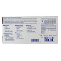 Перчатки одноразовые 50 шт DERMAGRIP HIGH RISK L неопудренные СИНИЕ ЛАТЕКС коробка "NN" Перчатки одноразовые 50 шт DERMAGRIP HIGH RISK L неопудренные СИНИЕ ЛАТЕКС коробка "NN"