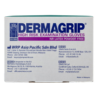 Перчатки одноразовые 50 шт DERMAGRIP HIGH RISK L неопудренные СИНИЕ ЛАТЕКС коробка "NN" Перчатки одноразовые 50 шт DERMAGRIP HIGH RISK L неопудренные СИНИЕ ЛАТЕКС коробка "NN"