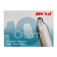 Баллончик 10 шт/уп в сифон для взбивания крема "MOSA"