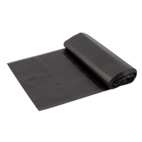 Мешок (пакет) мусорный 60 л 20 шт/рул рулон ЧЕРНЫЙ "ClearLine"