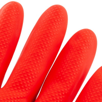 Перчатки хозяйственные 1 пара М БИКОЛОР суперпрочные с удлиненным манжетом БЕЛО-КРАСНЫЕ "Komfi" Перчатки хозяйственные 1 пара М БИКОЛОР суперпрочные с удлиненным манжетом БЕЛО-КРАСНЫЕ "Komfi"